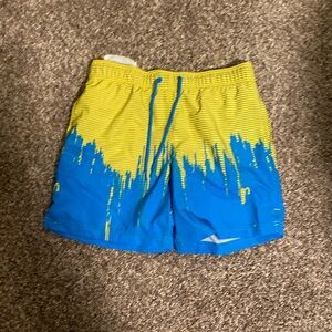 Yellow & Blue George’s Swimtrunks